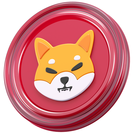 Shiba Inu  3D Icon