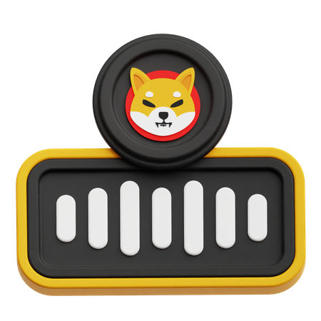 Shiba Inu Audio  3D Icon