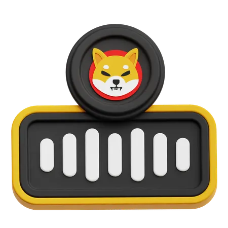 Shiba Inu Audio  3D Icon