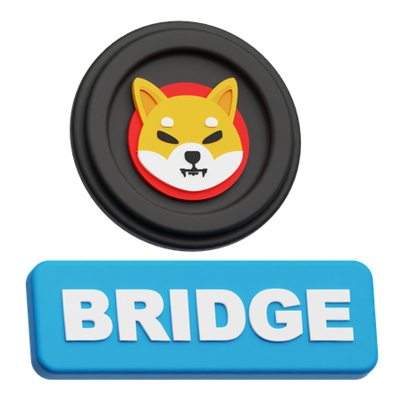 Shiba Inu Bridge  3D Icon