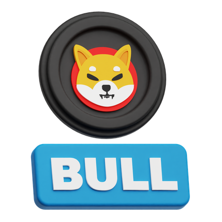 Taureau shiba inu  3D Icon