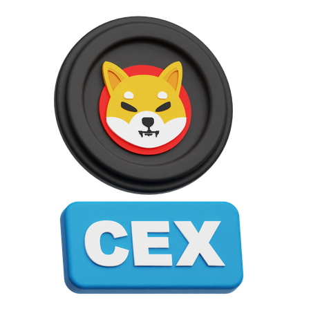 Shiba Inu Cex  3D Icon