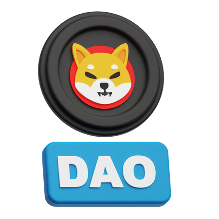 Shiba inu dao  3D Icon