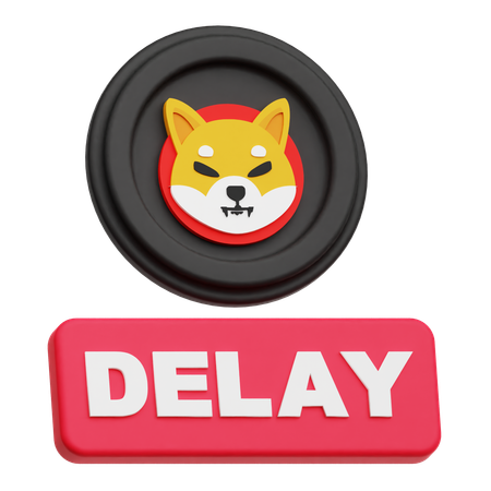 Shiba Inu Delay  3D Icon