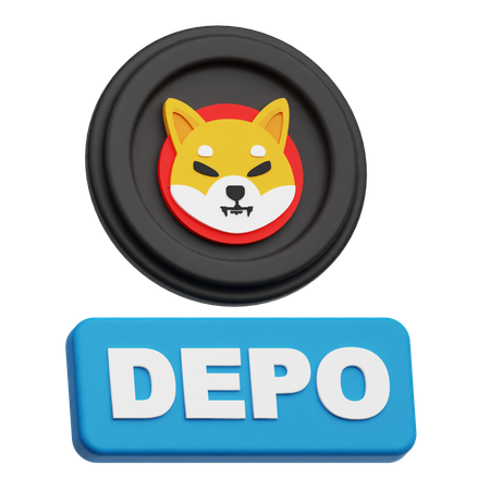 Shiba Inu Depo  3D Icon