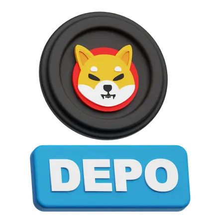 Shiba Inu Depo  3D Icon