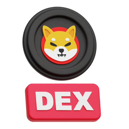 Shiba Inu Dex  3D Icon