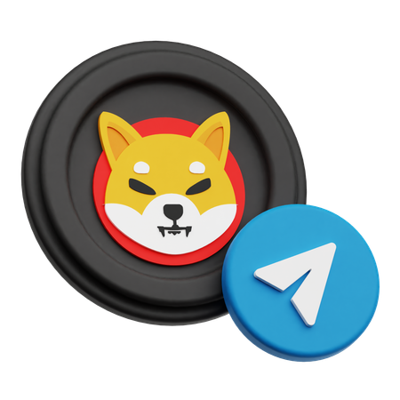 Shiba inu enviar  3D Icon