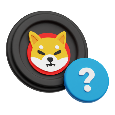 Shiba Inu Faq  3D Icon