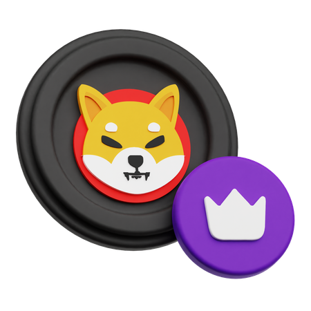 Shiba inu favorito  3D Icon