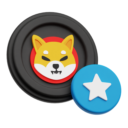 Shiba inu favorito  3D Icon