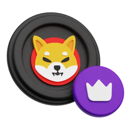 Shiba Inu Favourite  3D Icon