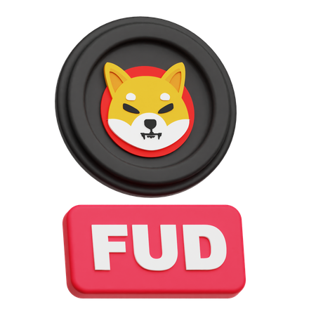 Shiba Inu Fud  3D Icon