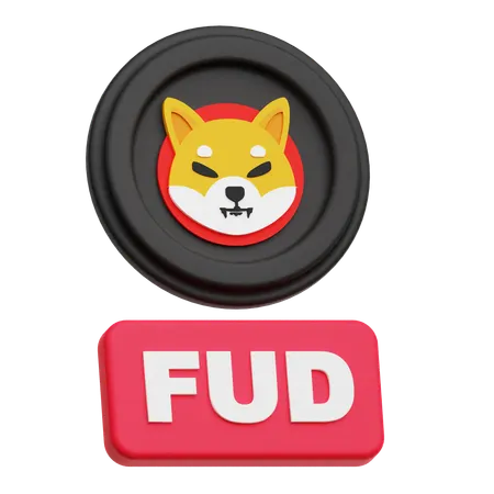 Shiba Inu Fud  3D Icon