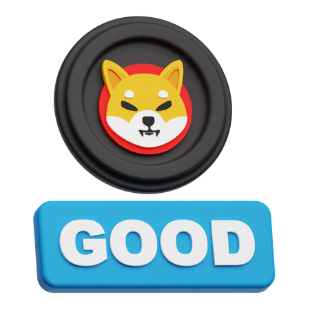Shiba Inu Good  3D Icon