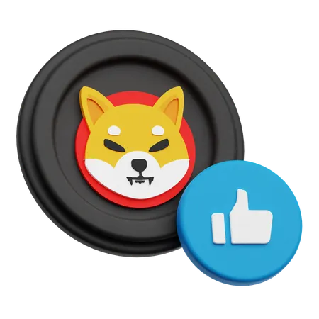 Shiba Inu Like  3D Icon