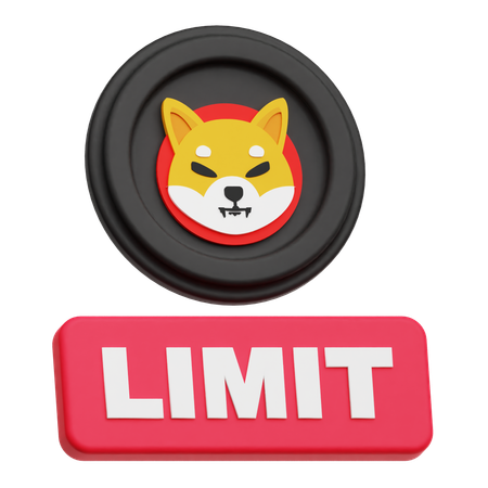 Shiba Inu Limit  3D Icon