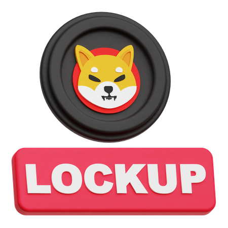 Shiba Inu Lockup  3D Icon