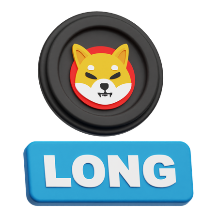 Shiba Inu Long  3D Icon