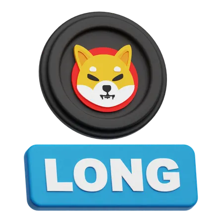 Shiba Inu Long  3D Icon