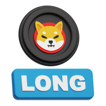 Shiba Inu Longo  3D Icon