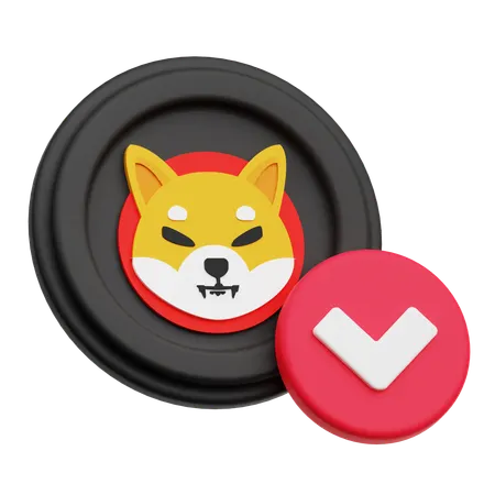 Shiba Inu Loss  3D Icon