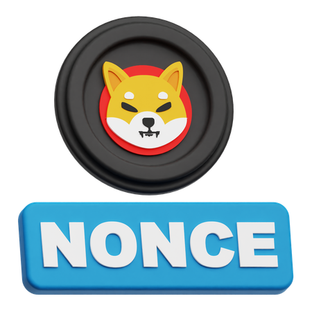Shiba Inu Nonce  3D Icon