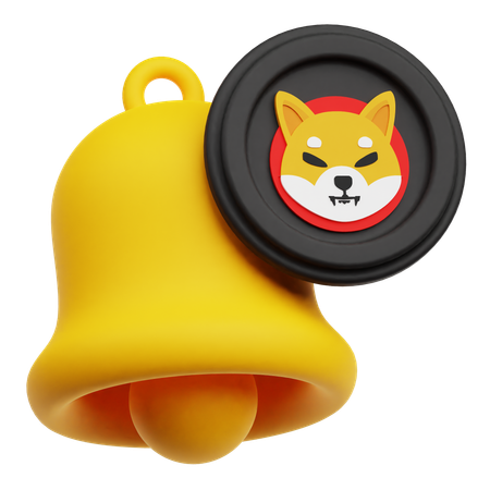 Shiba Inu Notification  3D Icon