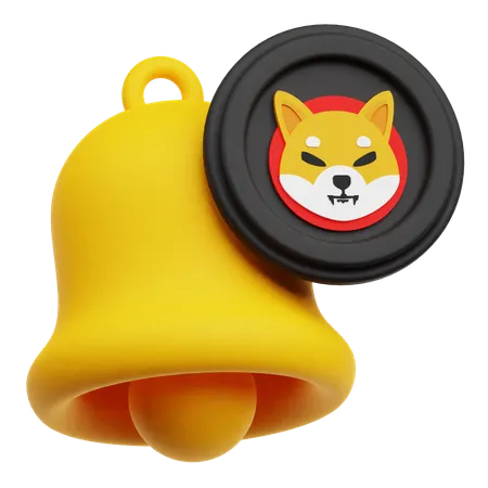 Shiba Inu Notification  3D Icon