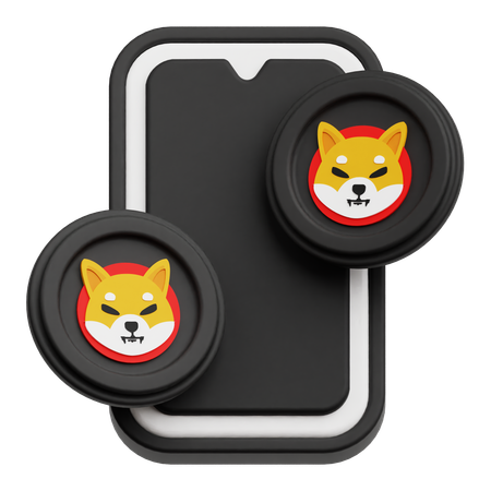 Shiba inu online  3D Icon