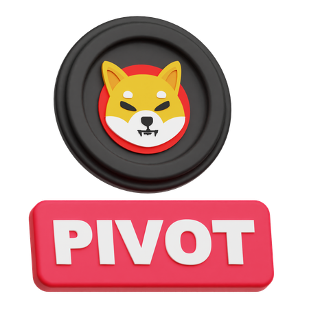 Shiba Inu Pivot  3D Icon