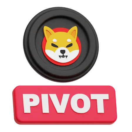 Shiba Inu Pivot  3D Icon