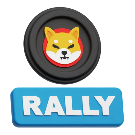 Shiba Inu Rally  3D Icon