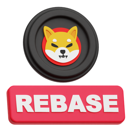 Shiba Inu Rebase  3D Icon