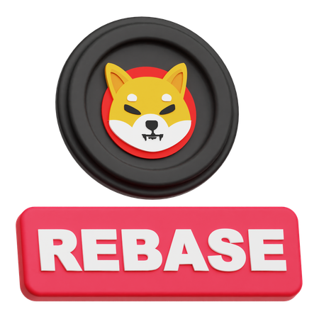 Shiba Inu rebase  3D Icon