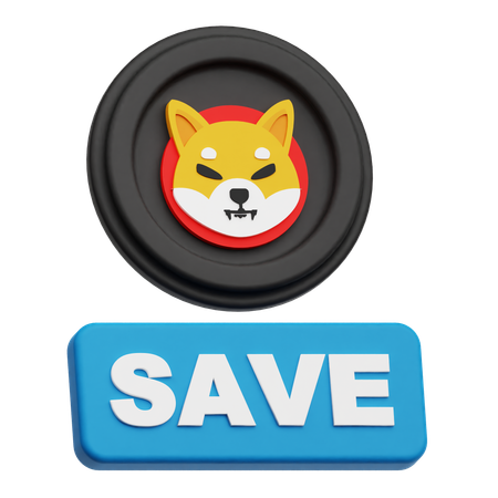 Shiba inu salvar  3D Icon
