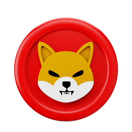 Shiba inu shib coin  3D Icon