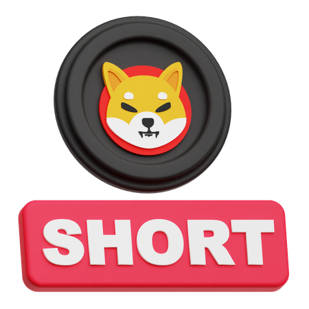 Shiba Inu Short  3D Icon