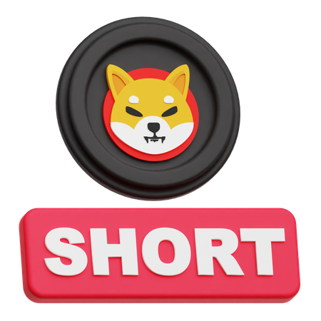 Shiba Inu Short  3D Icon