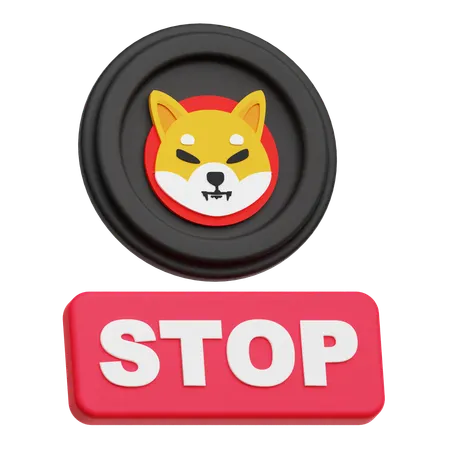 Arrêt  3D Icon