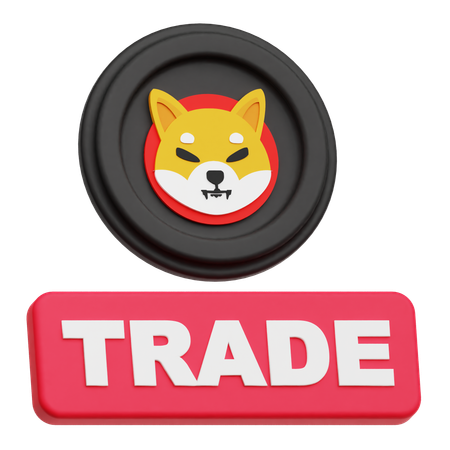 Shiba Inu Trade  3D Icon