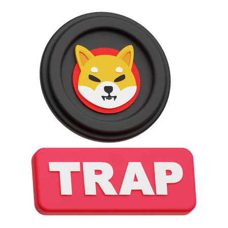 Shiba Inu Trap  3D Icon