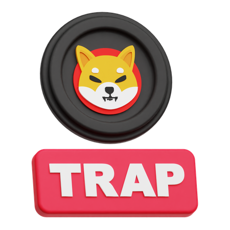 Shiba Inu Trap  3D Icon