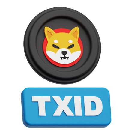 Shiba Inu Txid  3D Icon