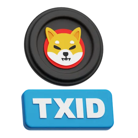 Shiba Inu Txid  3D Icon