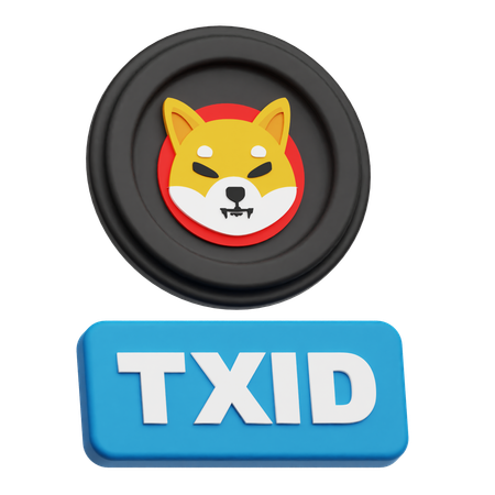 Shiba inu txid  3D Icon