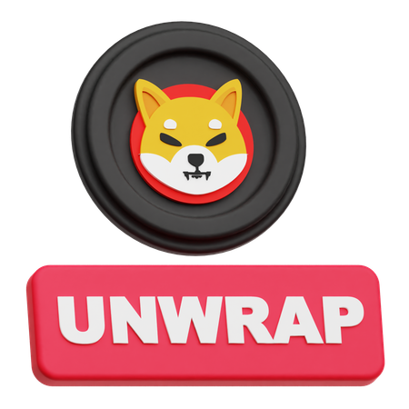 Shiba Inu Unwrap  3D Icon