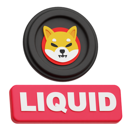 Shiba liquide  3D Icon