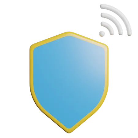 Shield Protect Safe 3D Icon