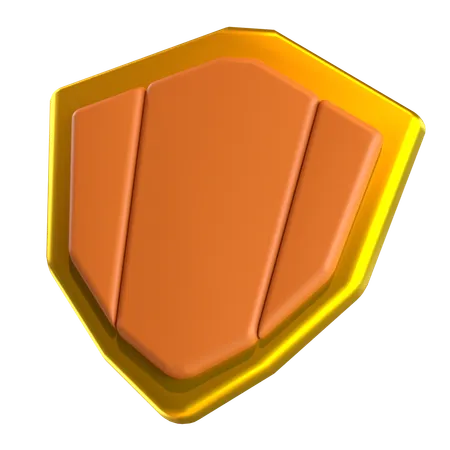 シールド  3D Icon